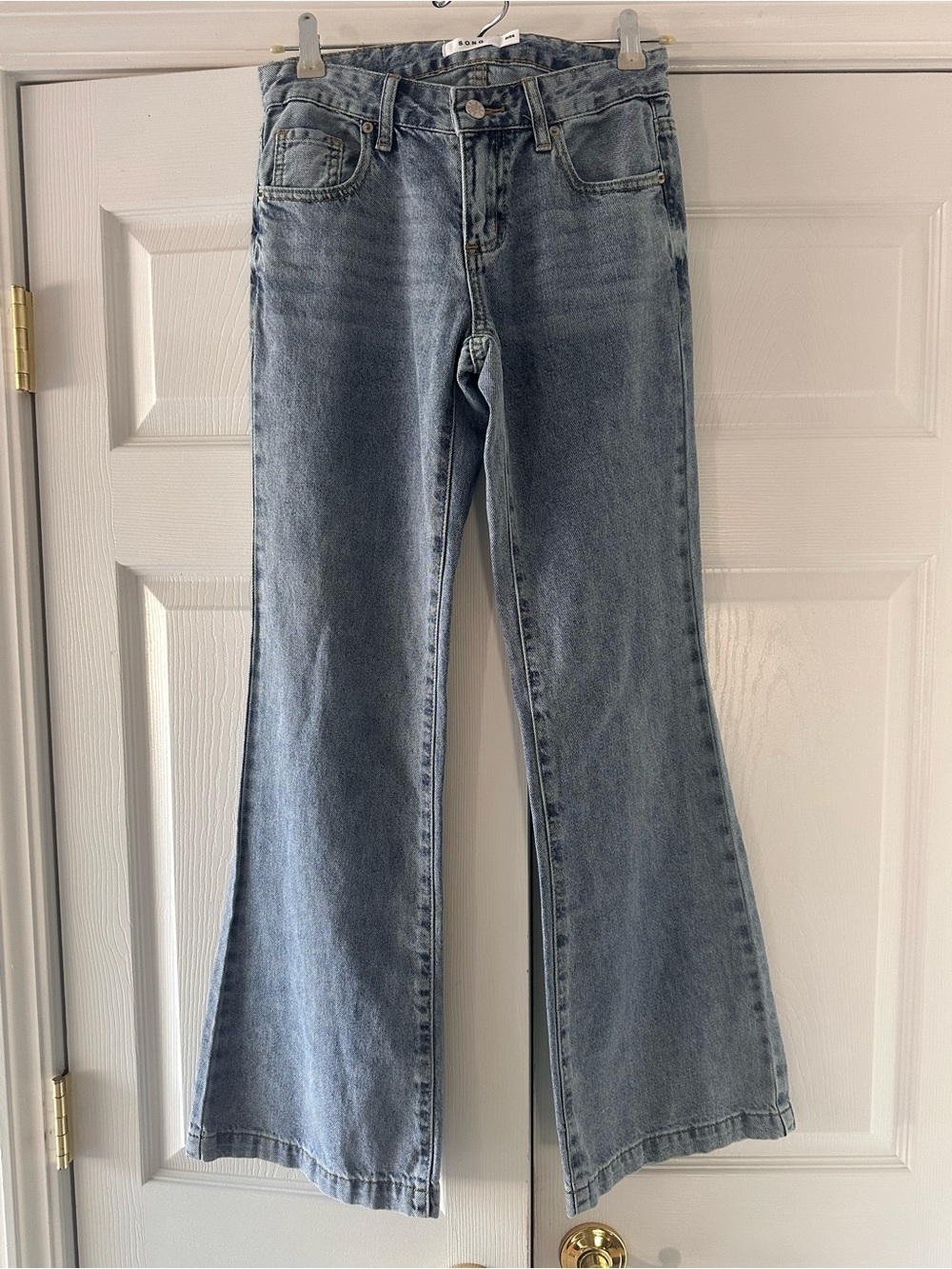 S.O.N.G brand Zoey Low Rise Bootcut jeans